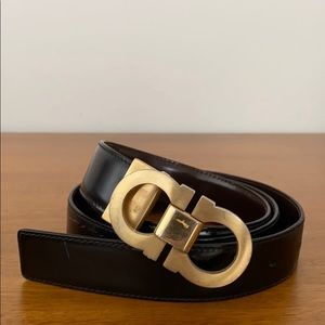 Ferragamo Mens Gancini Belt